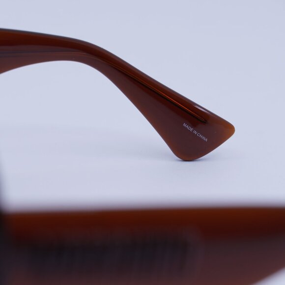 Moschino MOS162/S 009Q HA Sunglasses Brown Butterfly Frame, Brown Lenses main image 11